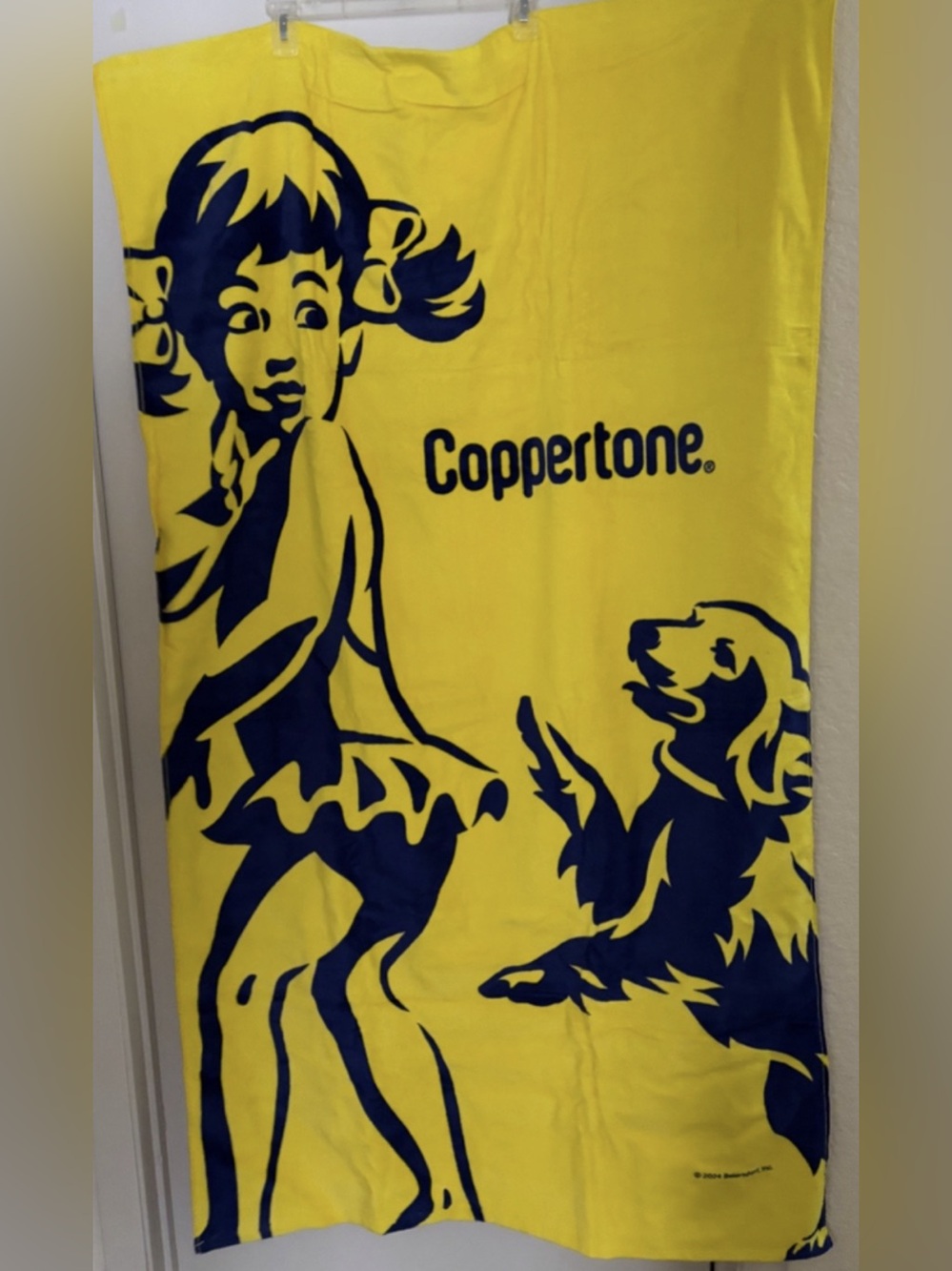 Coppertone Sunscreen Beach Towel